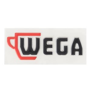 WEGA ADHESIVE LABEL BLACK RUBBER