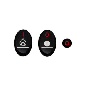 CIMBALI GAS ADESIVE LABEL