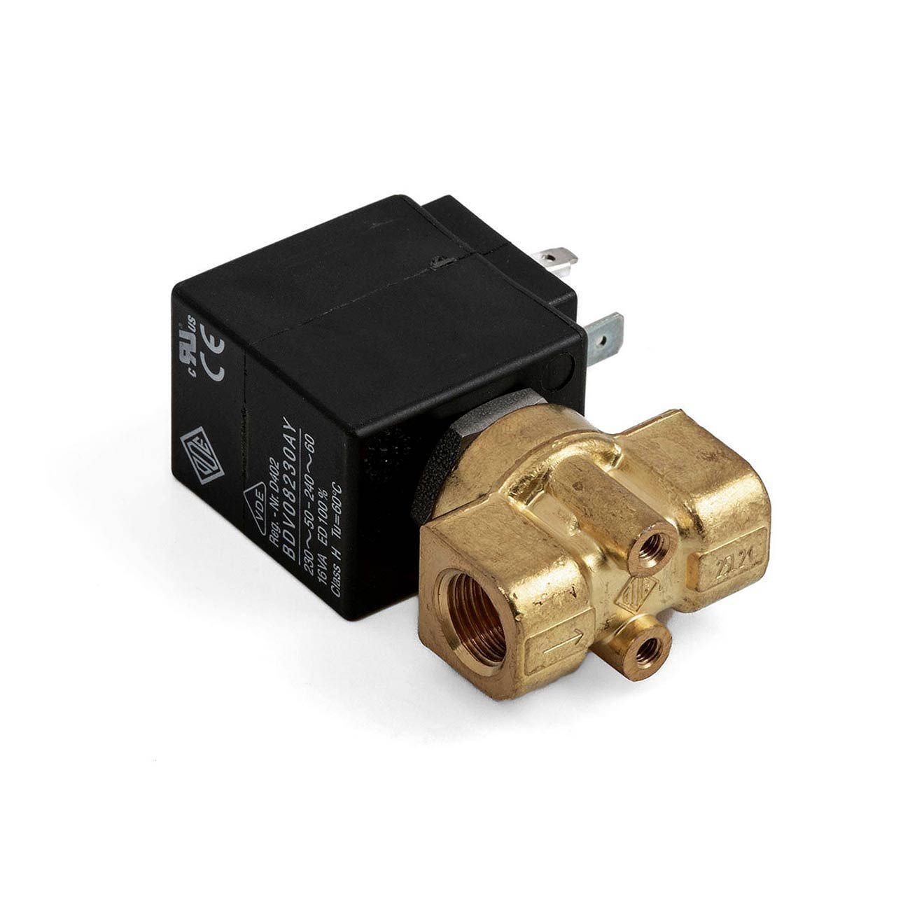 ODE SOLENOID VALVE 2-WAY 220/230V 50/60Hz ø 1/4"FF ø 2,5 mm DN - Image 4