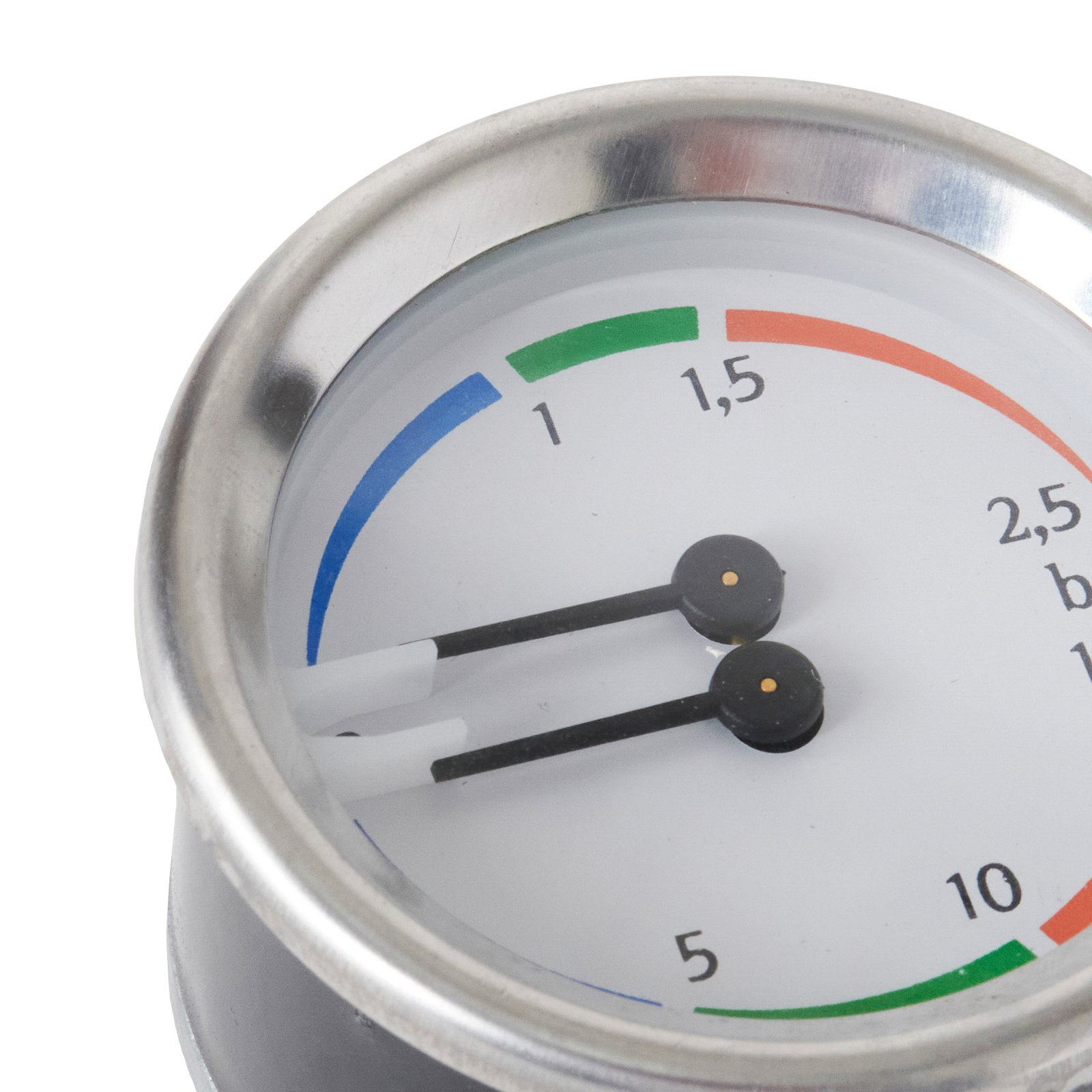 NUOVA SIMONELLI BOILER PUMP MANOMETER ø 60mm 0-2.5/0-15 BAR - Image 2