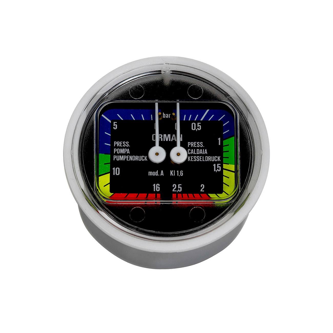 ASTORIA / WEGA BOILER-PUMP MANOMETER ø 63 mm 0-2,5/0-16 BAR