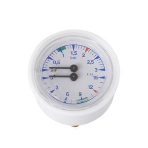 ASTORIA / WEGA BOILER PUMP MANOMETER D.63 0-3/0-15 BAR  G1/8