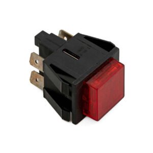 BIPOLAR LUMINOUS SWITCH FAEMA STAR -RED