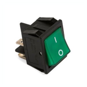 GREEN ON-OFF SWITCH BRIGHT BUTTON