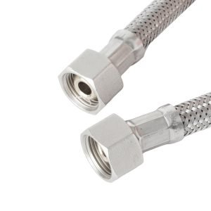 Alternative view of S. STEEL FLEX PIPE 50 CM 3/8 FF CONICAL BASE