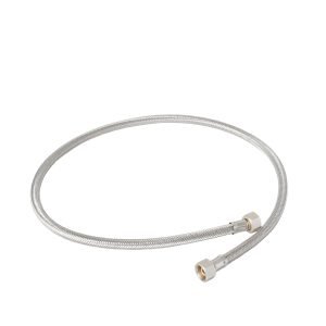 S. STEEL FLEX PIPE 100 CM 3/8 FF CONICAL BASE