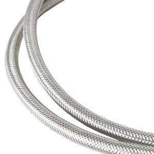 Alternative view of S. STEEL FLEX PIPE 150 CM 3/8 FF CONICAL BASE