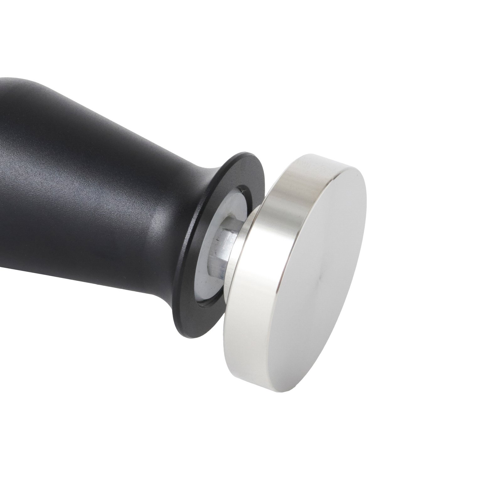 VIA CREMA CALIBRATED TAMPER STAINLESS STEEL - 54 mm (BLACK HANDLE) - Image 3