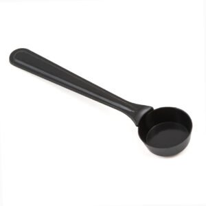 BLACK ABS PLASTIC SPOON 7GR