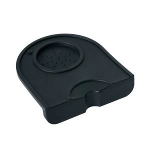Via Crema Coffee Tamper Mat Silicone -Small/Black