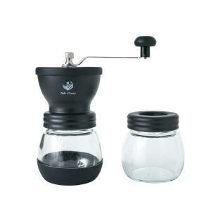 VIA CREMA COFFEE GRINDER MANUAL ADJUSTABLE CERAMIC BLADES