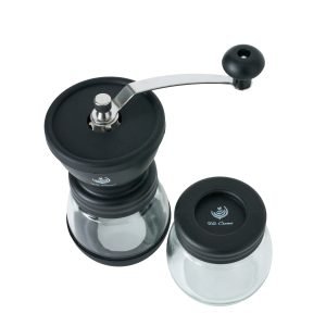 Alternative view of VIA CREMA COFFEE GRINDER MANUAL ADJUSTABLE CERAMIC BLADES