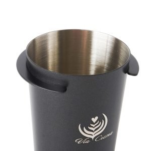 Alternative view of VIA CREMA DOSING CUP PORTAFILTER - STAINLESS STEEL 54 mm