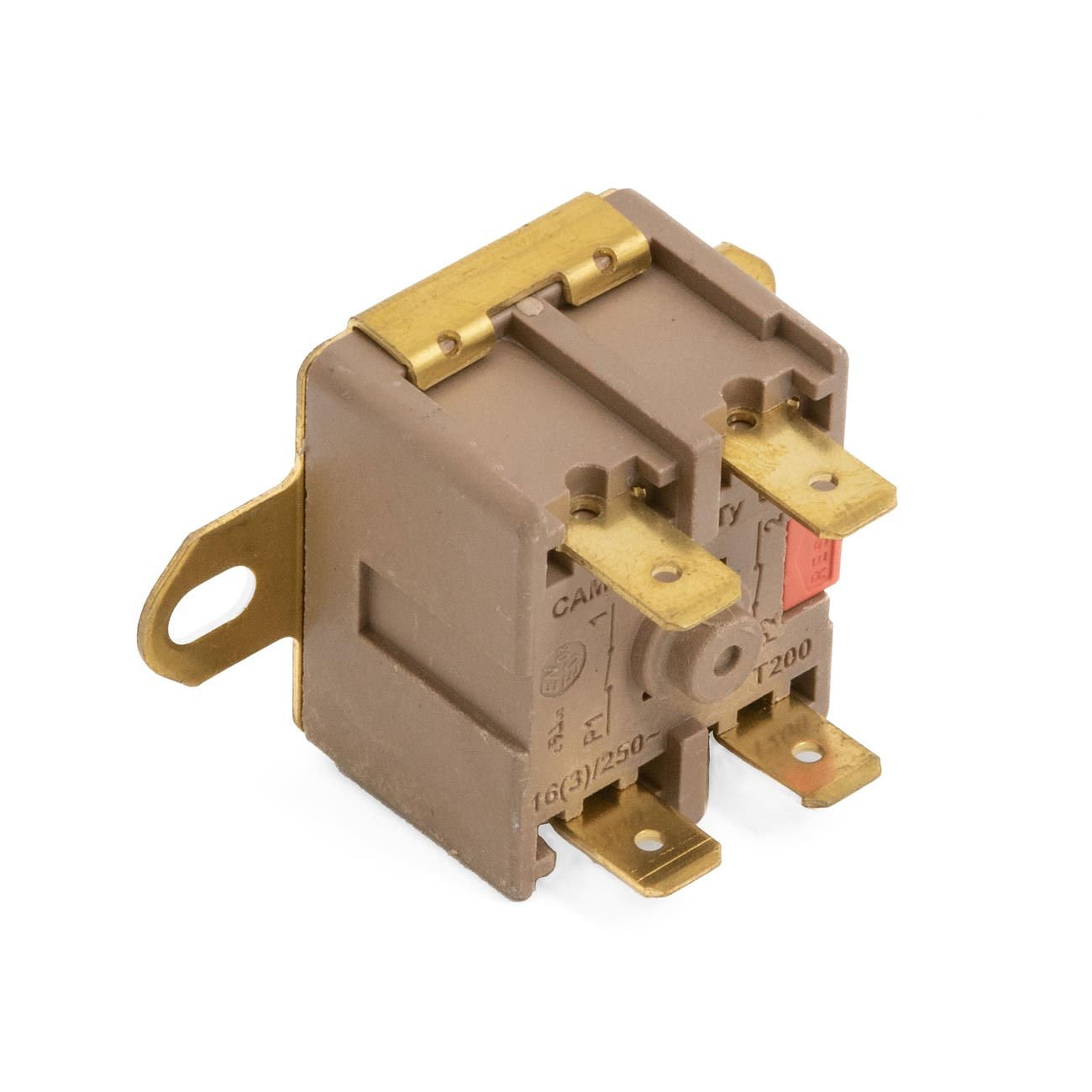 CONTACT THERMOSTAT 130°C- manual reset - 16A 250V