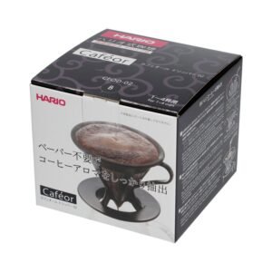 Alternative view of HARIO CFOD-02B CAFEOR DRIPPER 02 BLACK