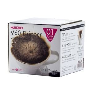 Alternative view of HARIO VD-01R COFFEE DRIPPER V60 01 RED
