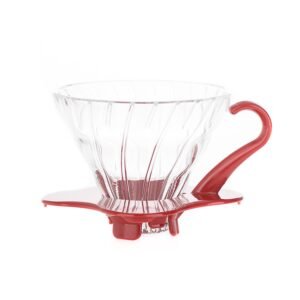HARIO VDR-02R GLASS C.DRIPPER RED