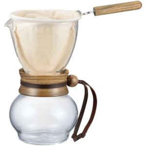 HARIO DPW-1 DRIP POT WOOD NECK