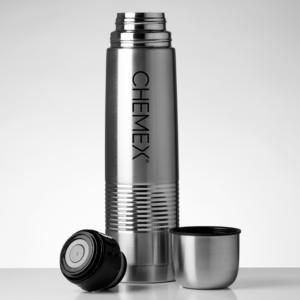 Alternative view of CHEMEX STAINLESS STEEL JUG 1.0L - vacuum double-walled - [JUG-1L]