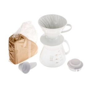 HARIO XVDD-3012W CERAMIC DRIPPER 02 SET