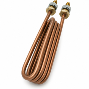 Alternative view of STEAMER HEATING ELEMENTS COPPER 3/8” 18 Cm  4500 Watt 230 Volt Diameter 8 MM.