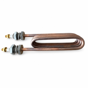 STEAMER HEATING ELEMENTS COPPER 3/8” 18 Cm  4500 Watt 230 Volt Diameter 8 MM.