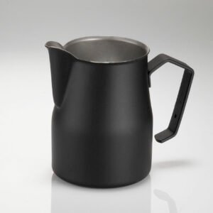 MOTTA MILK PITCHER MOD. EUROPA 35 CL STAINLESS STEEL BLACK - PROFESSIONAL