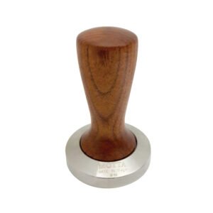 TAMPER SLIM FLATE BASE 58MM WOOD