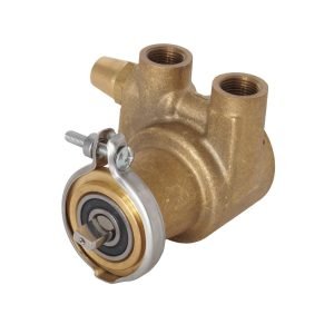 Alternative view of SAMA CLAMP RING PUMP 200 L/H BALANCED BY-PASS ø 3/8" - RANCILIO (side connector ø 1/8")