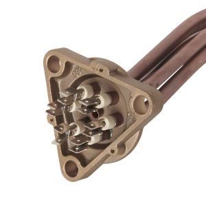 Alternative view of RANCILIO HEATING ELEMENT FL.RANCILIO W4300 V230/400 L.39 GUAINA TERM. 2GR FASTON