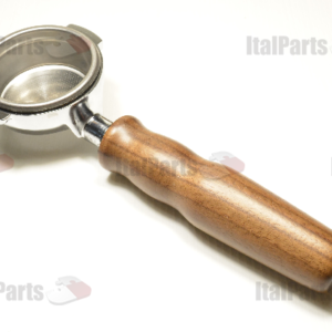 FAEMA FILTERHOLDER BOTTOMLESS - WALNUT HANDLE