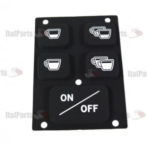 SPAZIALE S3 5 BUTTONS SILICONE TOUCHPANEL COVER