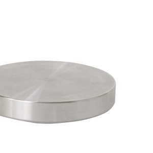 Alternative view of VIA CREMA  FLAT TAMPER BASE 58 mm - STAINLESS STEEL 18/10 AISI 304