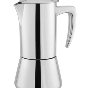 VIA CREMA MOKA STAINLESS STEEL - 6 CUP Espresso Jug [300 ml]