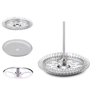 Alternative view of VIA CREMA FRENCH PRESS GLASS COFFEE MAKER - 1000 ml / 34 oz