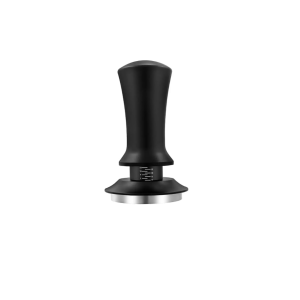 VIA CREMA COFFEE TAMPER WITH SCALE - 58.5 mm (BLACK HANDLE)