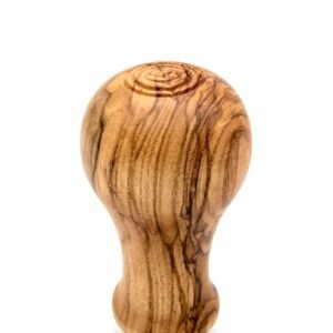 Alternative view of VIA CREMA COFFEE TAMPER PLANE BASE 58 mm - Olive Wood