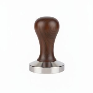 VIA CREMA COFFEE TAMPER PLANE BASE 54 mm - BROWN (by MOTTA)