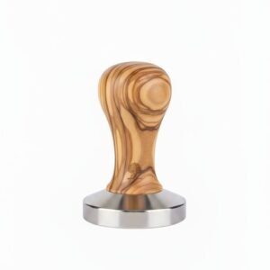 VIA CREMA COFFEE TAMPER PLANE BASE 58 mm - Olive Wood