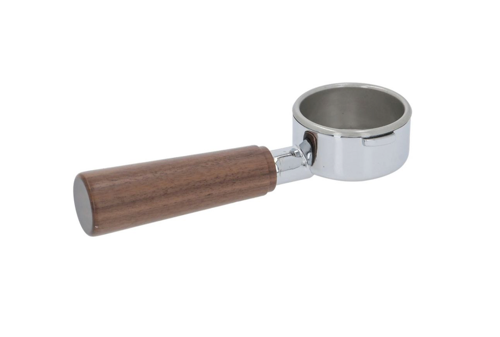 LA PAVONI FILTERHOLDER BODY BOTTOMLESS ø52mm COMPLETE (WOOD HANDLE) - PRE-MILLENIUM