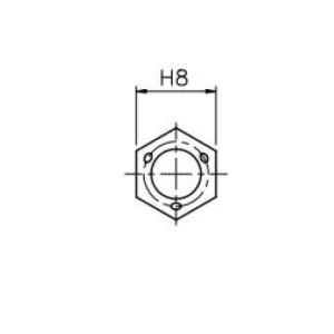 Alternative view of NOZZLE 3 HOLES FOR STEAM WAND 6MM RANCILIO SILVIA - GAGGIA
