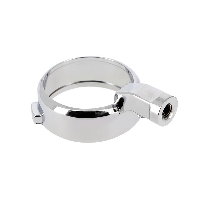 VIA CREMA FILTERHOLDER BOTTOMLESS STAINLESS STEEL COMPLETE Wing 8.3FITS BREVILLE/SAGE 54m