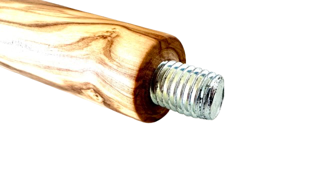 VIA CREMA PORTAFILTER HANDLE OLIVE WOOD M12 MADE IN ITALY - Image 4