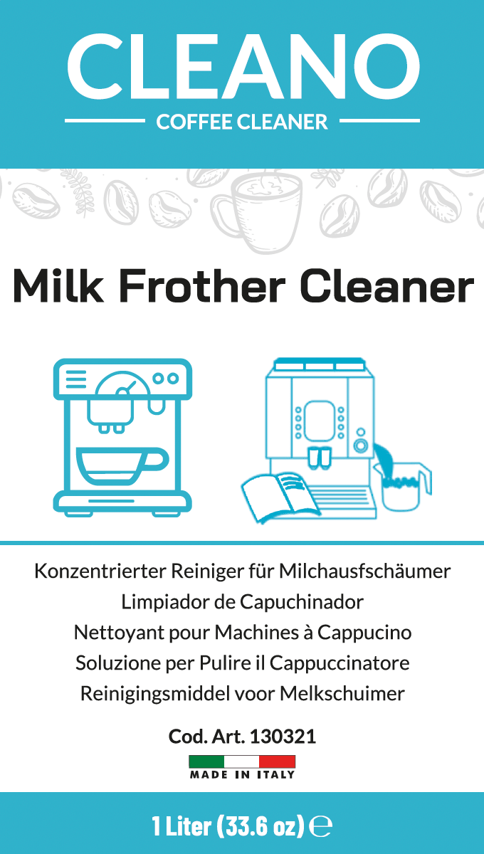 CLEANO Milk Frother Cleaner for Coffee Machine 1 LITER Made in Italy - Image 2