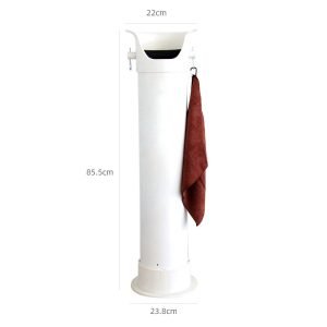 Alternative view of VIA CREMA Tube Knock Box  Black 86cm x 23cm