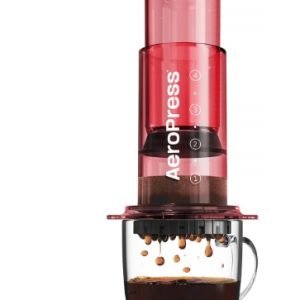AeroPress - Clear Red Coffee Maker