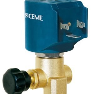 CEME 9934 ELECTRIC STEAM VALVE 1/4" FF - 230V 50-60HZ NC