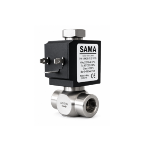 SAMA Solenoid valve NO with 0.4mm restrictor-bolt